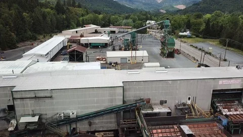 Abandoned Lumber Mill 25 Stock Footage 119394856
