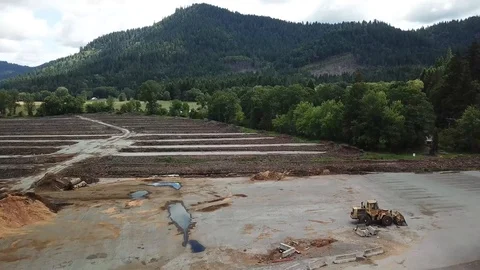 Abandoned Lumber Mill 4 Stock Footage 119394600