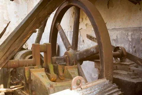 Abandoned machine Stock Photos