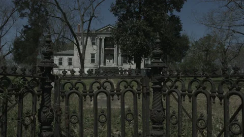 Abandoned Mansion Stock Footage 168452747