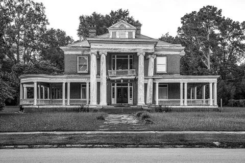 Abandoned Mansion Stock Photos