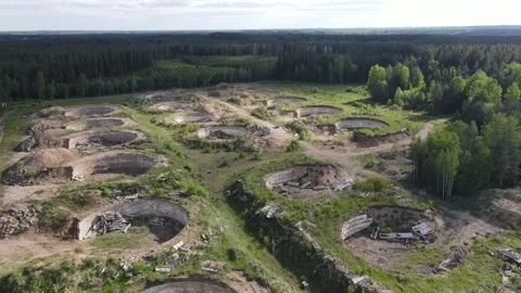 Abandoned military base Stock Footage 219269678