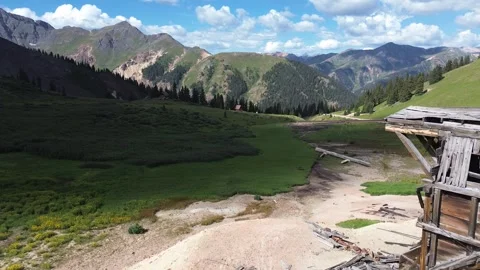 Abandoned Mine in Colorado Stock Footage 287048699