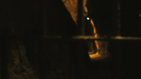 Abandoned mine Stock Footage 96182384