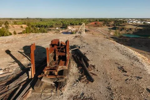 Abandoned mine Stock Photos