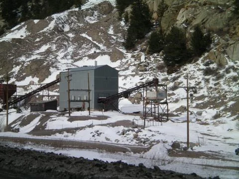 Abandoned mine Stock-Fotos
