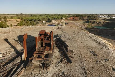 Abandoned mine Stock Photos