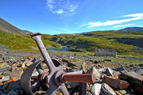 Abandoned mine Stock Photos