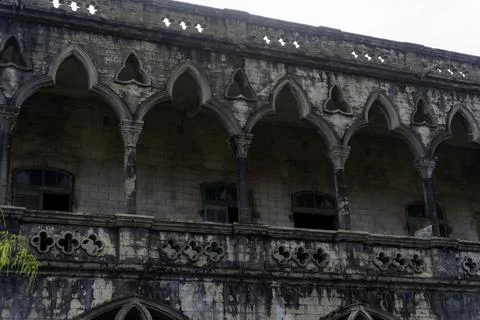 An abandoned monastery. Stock Photos