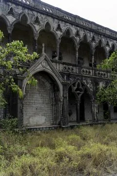 An abandoned monastery. Stock Photos