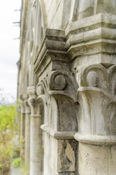An abandoned monastery. Foto stock