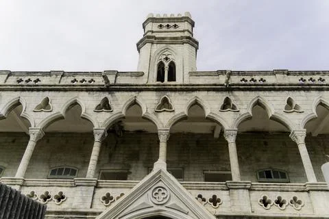 An abandoned monastery. Stock Photos