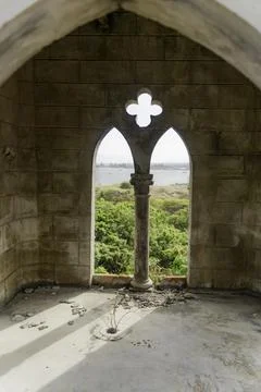 An abandoned monastery. Photos