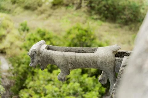An abandoned monastery. 스톡 사진