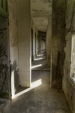 An abandoned monastery. Stock Photos