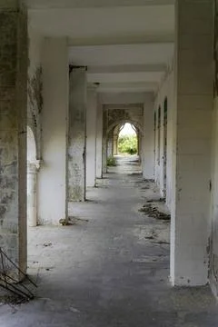 An abandoned monastery. Photos