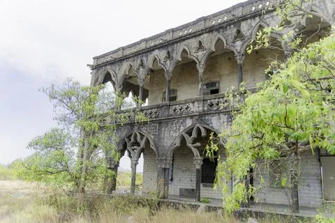 An abandoned monastery. Photos