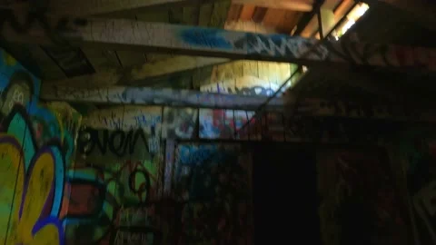 Abandoned Mountain Cabin 1 Video stock 151604755