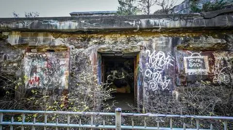 Abandoned Naval Base Stock Photos