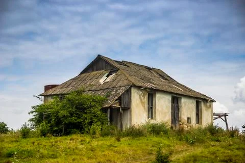 Abandoned old barn Stock Photos