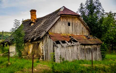Abandoned old barn Stock Photos
