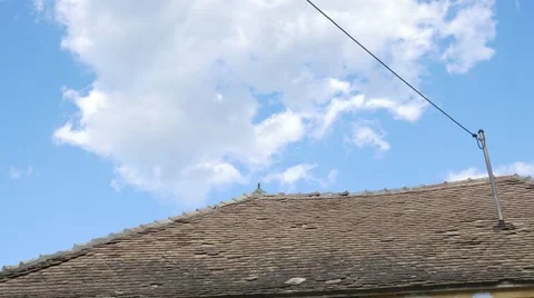 Abandoned Old House Stock Footage 52212718