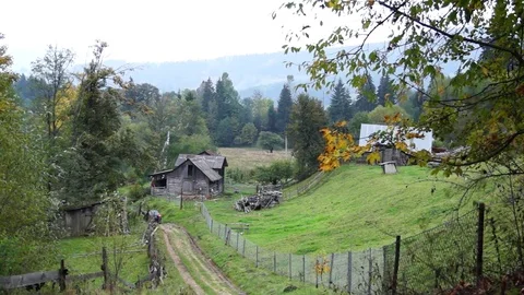 Abandoned, old house. Stock Footage 76250325