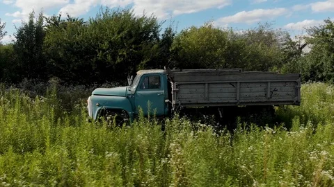 Abandoned Old Rusty Soviet Car Chernobyl 1 Stock-Footage 111781366