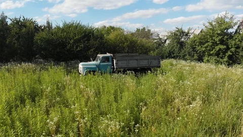 Abandoned Old Rusty Soviet Car Chernobyl 4 Stock-Footage 111781703