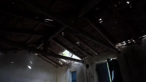 Abandoned old stone house at the mountain Stock-Footage 344603672