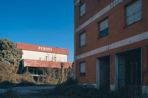 Abandoned peroni brewery Stock Photos
