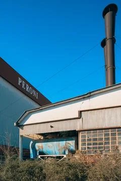 Abandoned peroni brewery Stock Photos