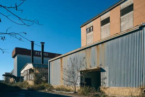 Abandoned peroni brewery Stock Photos
