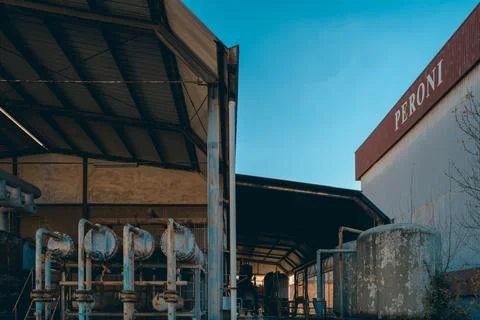 Abandoned peroni brewery Stock Photos