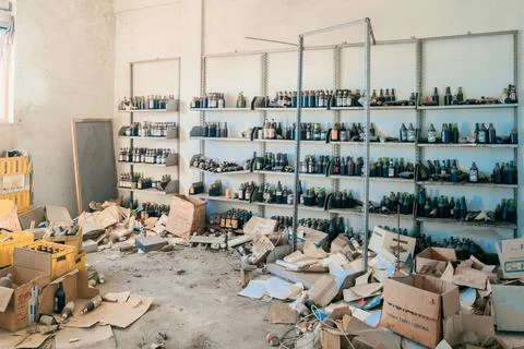 Abandoned peroni brewery Stock Photos