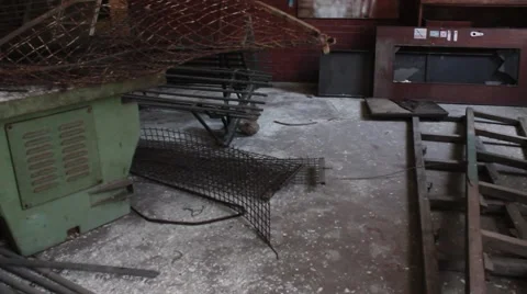 Abandoned place Video stock 43039946