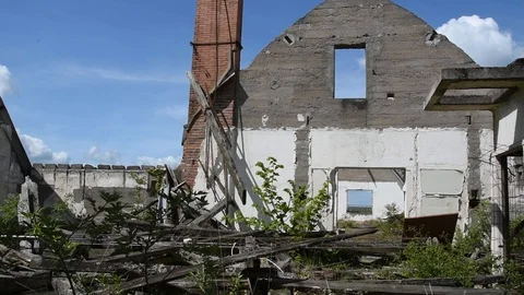 Abandoned place Stock Footage 89217238