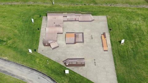 Abandoned playground during covid Stock Footage 158067960
