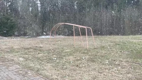 Abandoned playground Stock Footage 310371656
