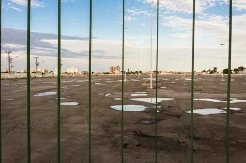 Abandoned pollution area Stock-Fotos