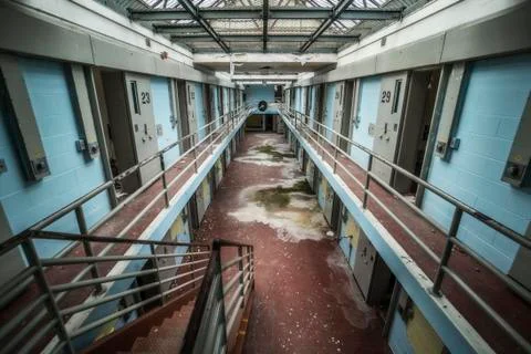 Abandoned Prison Stock Photos