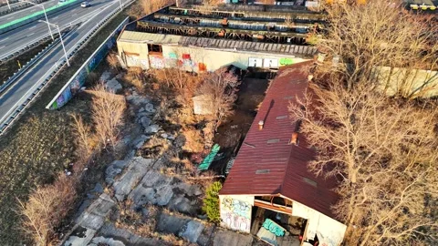 Abandoned Property - Syracuse, NY Stock Footage 335795934