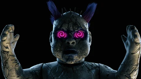 Abandoned Punk Doll VJ Loop Stock Footage 108651958