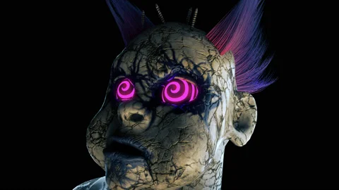 Abandoned Punk Doll VJ Loop Stock Footage 110463930