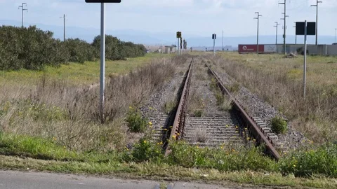 Abandoned Railway (2) Video stock 118406001