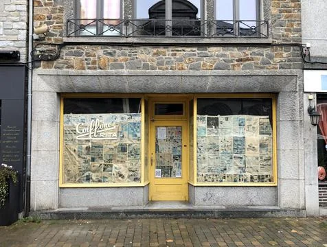 Abandoned retail store Stock Photos