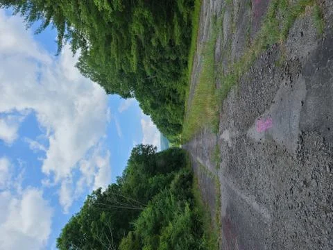 Abandoned road Stock Photos