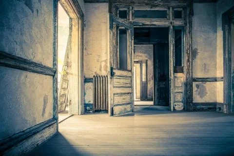 Abandoned Room Stock Photos