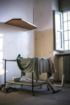 Abandoned Room Foto stock