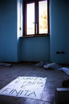 Abandoned Room Foto stock